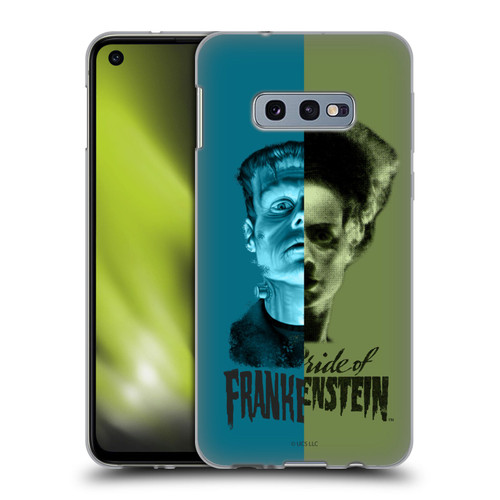 Universal Monsters Frankenstein Half Soft Gel Case for Samsung Galaxy S10e