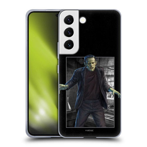 Universal Monsters Frankenstein Frame Soft Gel Case for Samsung Galaxy S22 5G