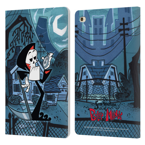 The Grim Adventures of Billy & Mandy Graphics Grim Leather Book Wallet Case Cover For Apple iPad mini 4