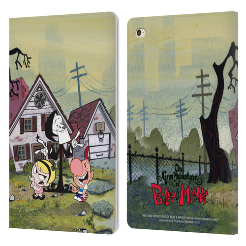 The Grim Adventures of Billy & Mandy Graphics Poster Leather Book Wallet Case Cover For Apple iPad mini 4