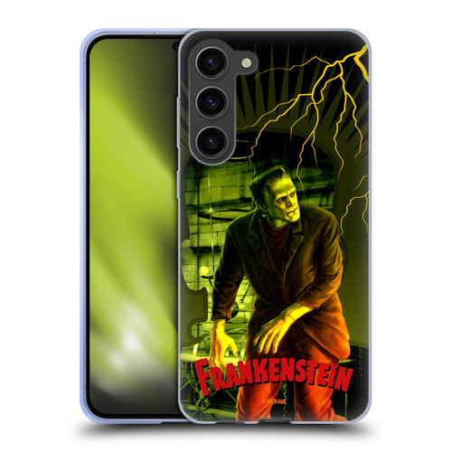 Universal Monsters Frankenstein Yellow Soft Gel Case for Samsung Galaxy S23+ 5G