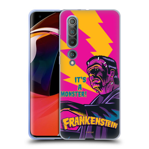 Universal Monsters Frankenstein It's A Monster Soft Gel Case for Xiaomi Mi 10 5G / Mi 10 Pro 5G