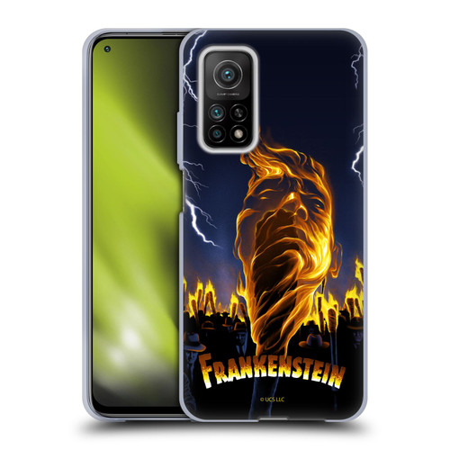 Universal Monsters Frankenstein Flame Soft Gel Case for Xiaomi Mi 10T 5G