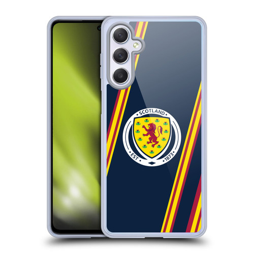 Scotland National Football Team Logo 2 Stripes Soft Gel Case for Samsung Galaxy M54 5G