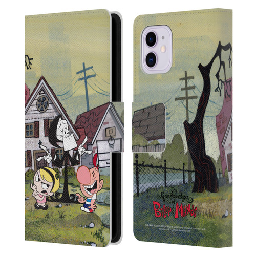 The Grim Adventures of Billy & Mandy Graphics Poster Leather Book Wallet Case Cover For Apple iPhone 11