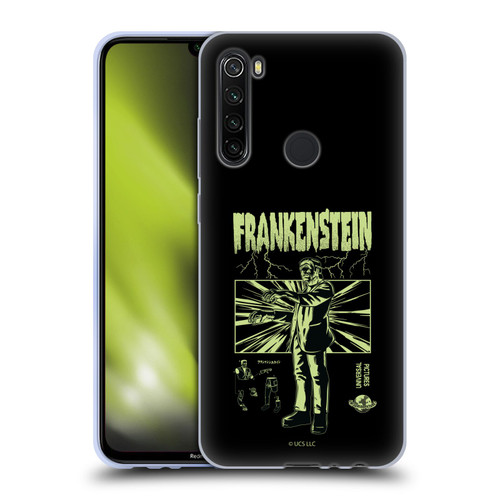 Universal Monsters Frankenstein Lightning Soft Gel Case for Xiaomi Redmi Note 8T