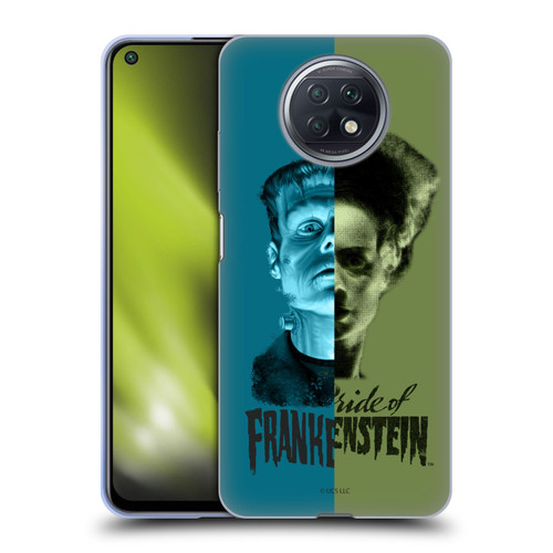 Universal Monsters Frankenstein Half Soft Gel Case for Xiaomi Redmi Note 9T 5G