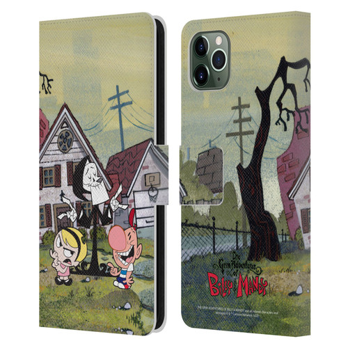 The Grim Adventures of Billy & Mandy Graphics Poster Leather Book Wallet Case Cover For Apple iPhone 11 Pro Max