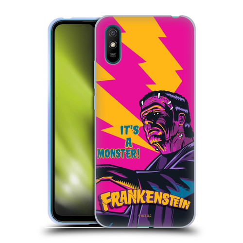 Universal Monsters Frankenstein It's A Monster Soft Gel Case for Xiaomi Redmi 9A / Redmi 9AT
