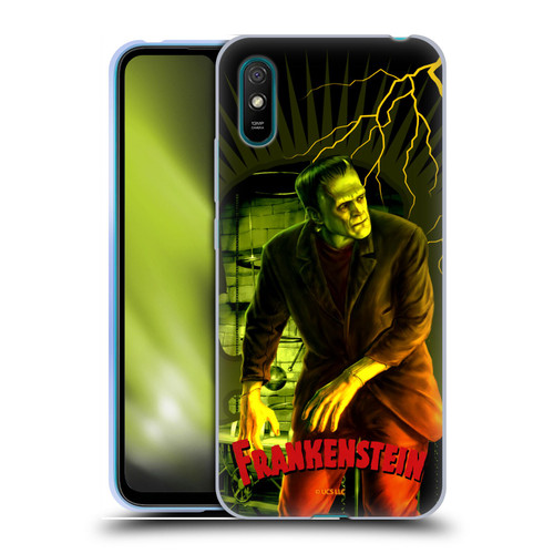 Universal Monsters Frankenstein Yellow Soft Gel Case for Xiaomi Redmi 9A / Redmi 9AT