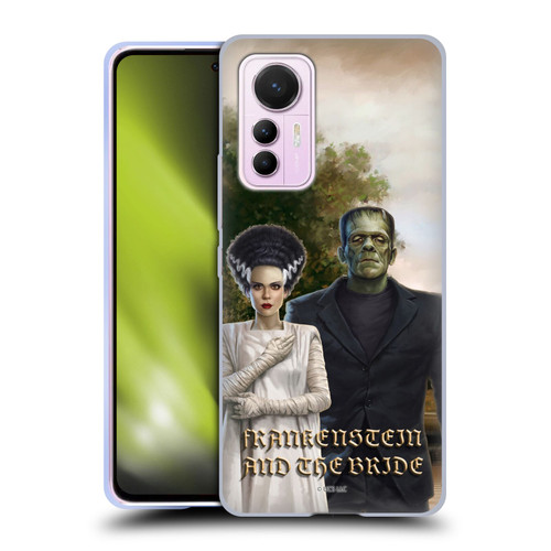 Universal Monsters Frankenstein Photo Soft Gel Case for Xiaomi 12 Lite
