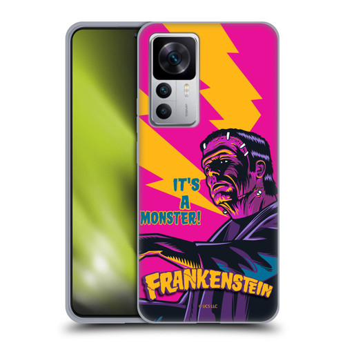 Universal Monsters Frankenstein It's A Monster Soft Gel Case for Xiaomi 12T 5G / 12T Pro 5G / Redmi K50 Ultra 5G