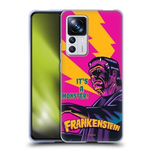 Universal Monsters Frankenstein It's A Monster Soft Gel Case for Xiaomi 12T Pro