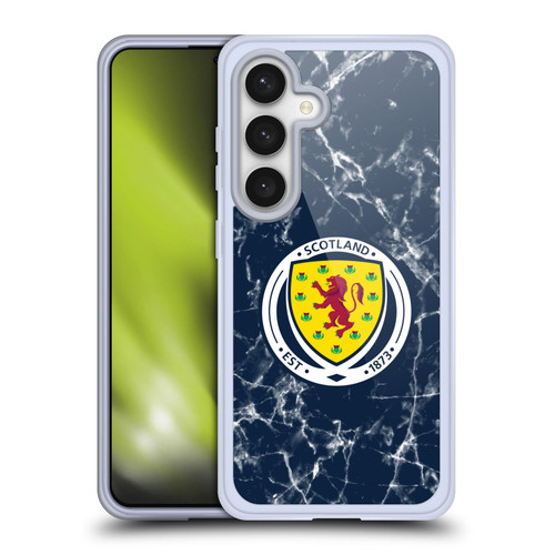 Scotland National Football Team Logo 2 Marble Soft Gel Case for Samsung Galaxy S24 5G