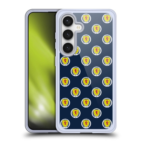 Scotland National Football Team Logo 2 Pattern Soft Gel Case for Samsung Galaxy S24 5G