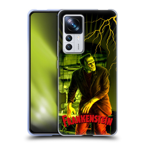 Universal Monsters Frankenstein Yellow Soft Gel Case for Xiaomi 12T Pro
