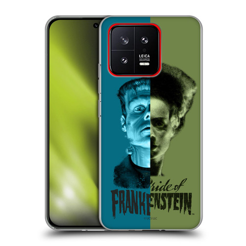 Universal Monsters Frankenstein Half Soft Gel Case for Xiaomi 13 5G