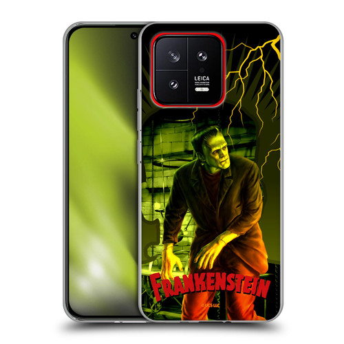 Universal Monsters Frankenstein Yellow Soft Gel Case for Xiaomi 13 5G