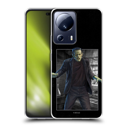 Universal Monsters Frankenstein Frame Soft Gel Case for Xiaomi 13 Lite 5G