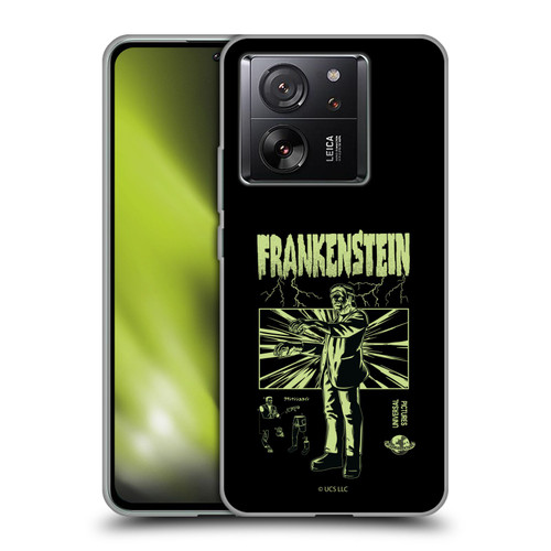 Universal Monsters Frankenstein Lightning Soft Gel Case for Xiaomi 13T 5G / 13T Pro 5G