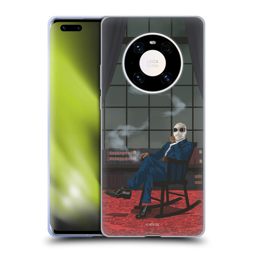 Universal Monsters The Invisible Man Key Art Soft Gel Case for Huawei Mate 40 Pro 5G