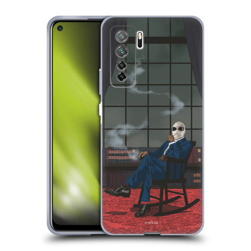 Universal Monsters The Invisible Man Key Art Soft Gel Case for Huawei Nova 7 SE/P40 Lite 5G