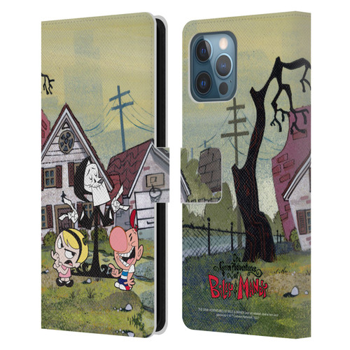 The Grim Adventures of Billy & Mandy Graphics Poster Leather Book Wallet Case Cover For Apple iPhone 12 Pro Max