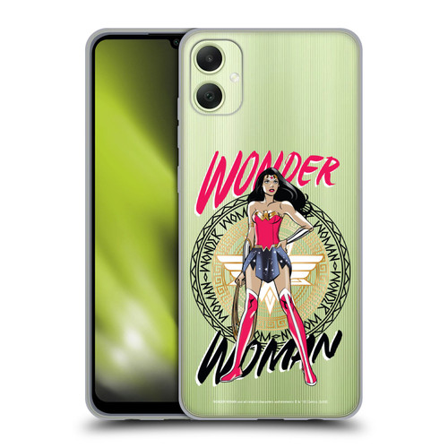 Wonder Woman DC Comics Graphic Arts Shield 3 Soft Gel Case for Samsung Galaxy A05