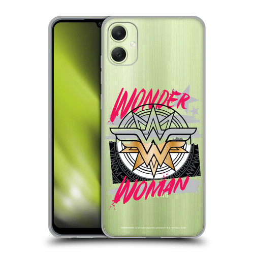 Wonder Woman DC Comics Graphic Arts Shield Soft Gel Case for Samsung Galaxy A05