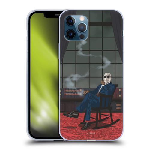 Universal Monsters The Invisible Man Key Art Soft Gel Case for Apple iPhone 12 / iPhone 12 Pro