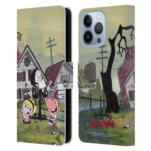 The Grim Adventures of Billy & Mandy Graphics Poster Leather Book Wallet Case Cover For Apple iPhone 13 Pro