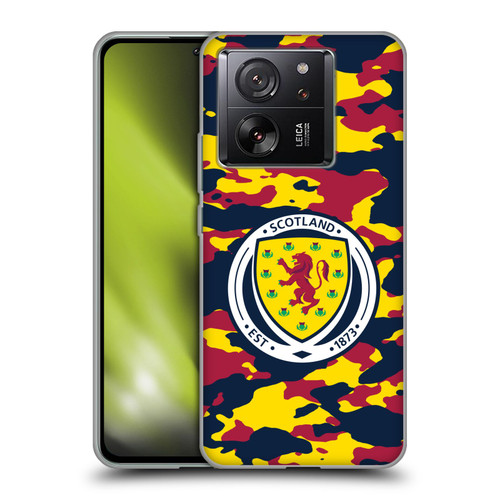Scotland National Football Team Logo 2 Camouflage Soft Gel Case for Xiaomi 13T 5G / 13T Pro 5G