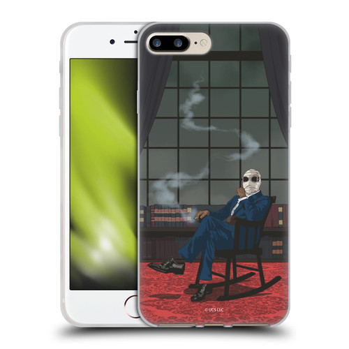 Universal Monsters The Invisible Man Key Art Soft Gel Case for Apple iPhone 7 Plus / iPhone 8 Plus