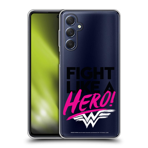 Wonder Woman DC Comics Graphic Arts Hero Soft Gel Case for Samsung Galaxy M54 5G