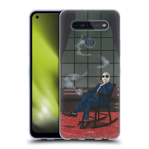 Universal Monsters The Invisible Man Key Art Soft Gel Case for LG K51S