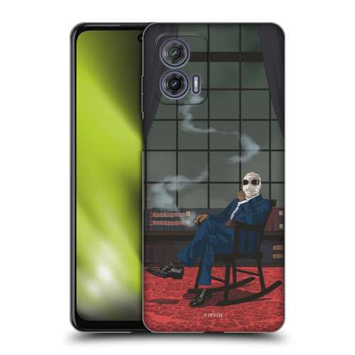 Universal Monsters The Invisible Man Key Art Soft Gel Case for Motorola Moto G73 5G