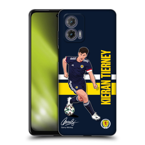 Scotland National Football Team Players Kieran Tierney Soft Gel Case for Motorola Moto G73 5G
