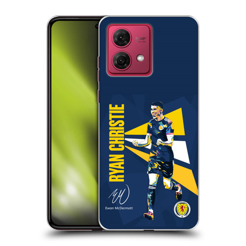 Scotland National Football Team Players Ryan Christie Soft Gel Case for Motorola Moto G84 5G