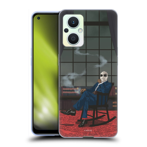 Universal Monsters The Invisible Man Key Art Soft Gel Case for OPPO Reno8 Lite