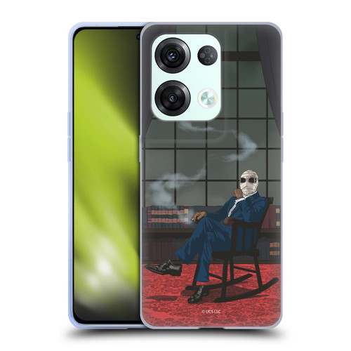Universal Monsters The Invisible Man Key Art Soft Gel Case for OPPO Reno8 Pro