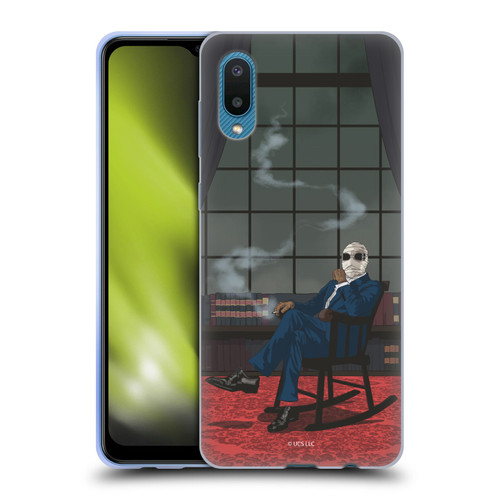 Universal Monsters The Invisible Man Key Art Soft Gel Case for Samsung Galaxy A02/M02 (2021)