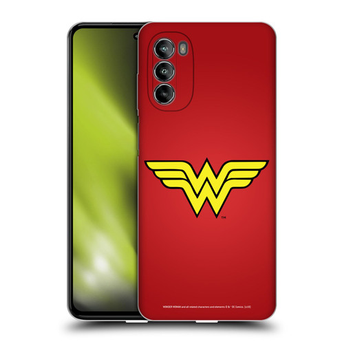 Wonder Woman DC Comics Logos Classic Soft Gel Case for Motorola Moto G82 5G