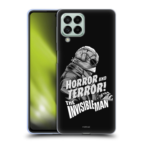 Universal Monsters The Invisible Man Horror And Terror Soft Gel Case for Samsung Galaxy M53 (2022)