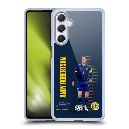 Scotland National Football Team Players Andy Robertson Soft Gel Case for Samsung Galaxy M54 5G