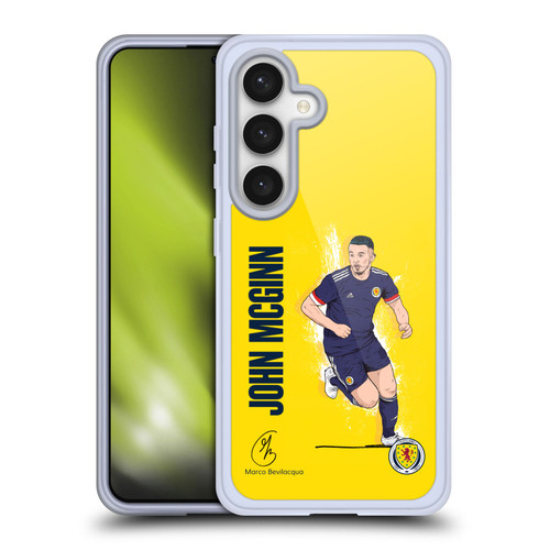 Scotland National Football Team Players John McGinn Soft Gel Case for Samsung Galaxy S24 5G