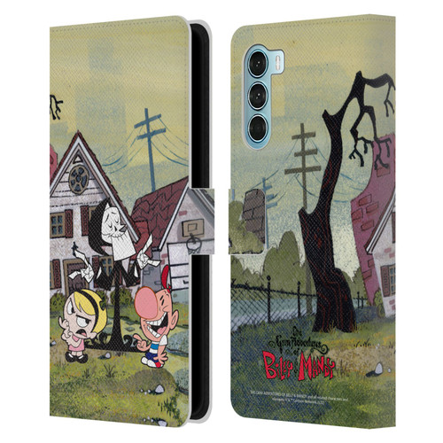 The Grim Adventures of Billy & Mandy Graphics Poster Leather Book Wallet Case Cover For Motorola Edge S30 / Moto G200 5G
