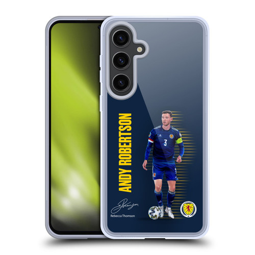 Scotland National Football Team Players Andy Robertson Soft Gel Case for Samsung Galaxy S24+ 5G