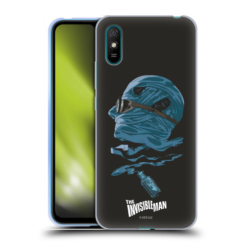Universal Monsters The Invisible Man Blue Soft Gel Case for Xiaomi Redmi 9A / Redmi 9AT