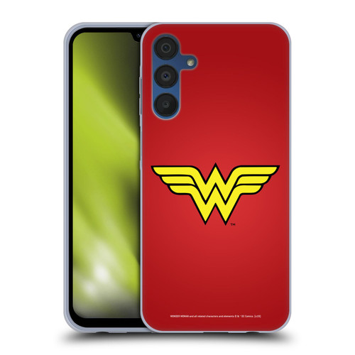 Wonder Woman DC Comics Logos Classic Soft Gel Case for Samsung Galaxy A15 Wonder Woman DC Comics Logos Classic Soft Gel Case for Samsung Galaxy A15