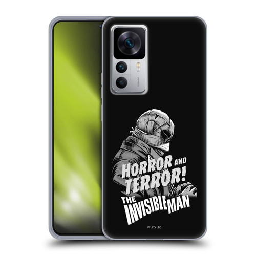 Universal Monsters The Invisible Man Horror And Terror Soft Gel Case for Xiaomi 12T 5G / 12T Pro 5G / Redmi K50 Ultra 5G